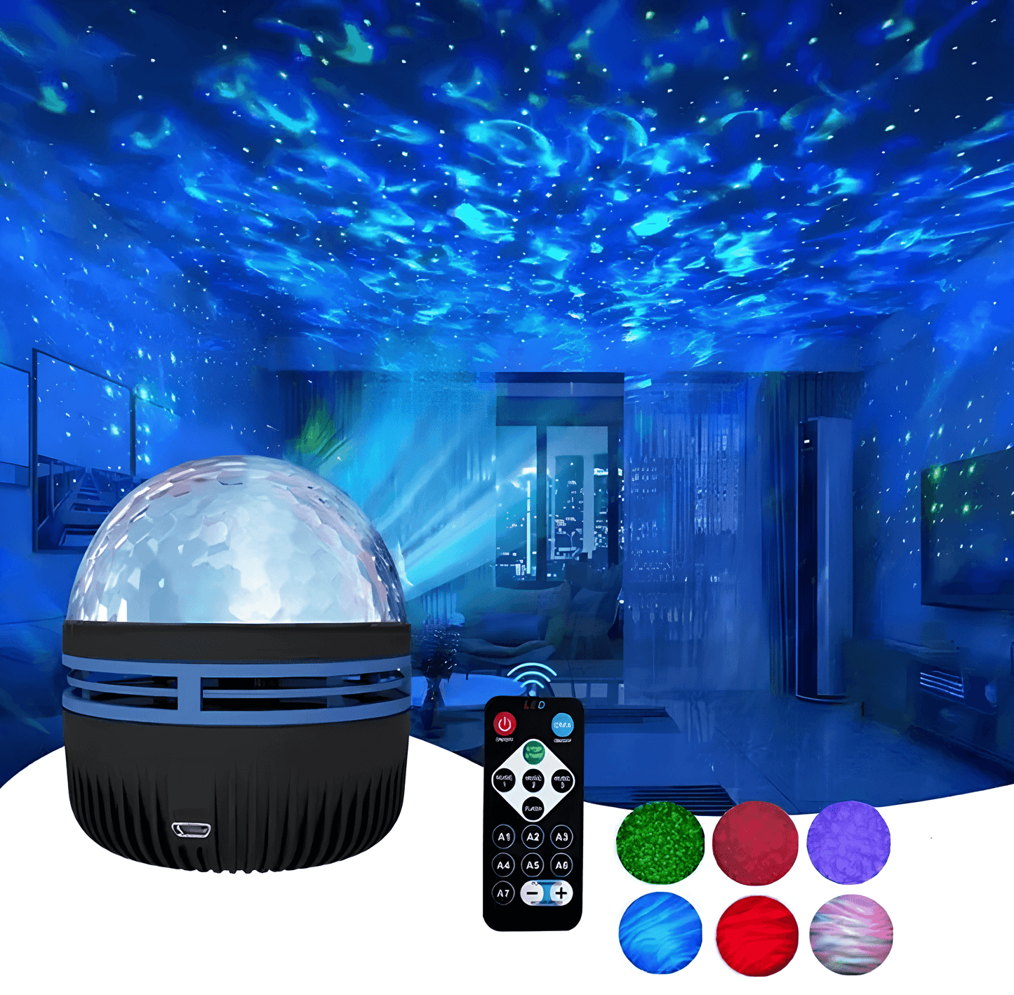 Proiettore Galaxy USB Aurora