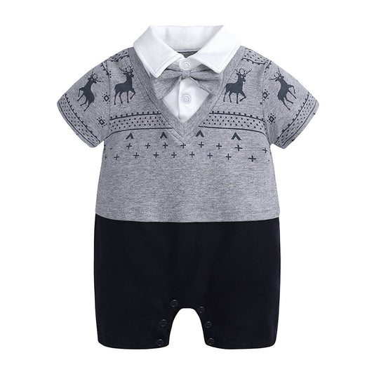 Tuta per bambini stile gentleman