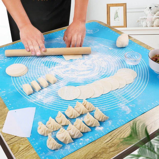 Kitchen Accessories Silicone Baking Mats Sheet Pizza Dough Non-Stick Maker Holder Pastry Cooking Tools Kitchen Utensils Gadget