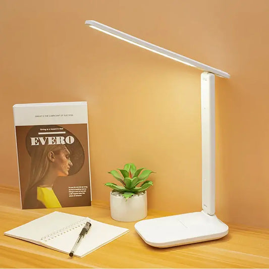 Lampada da Tavolo LED USB Touch, Regolabile e Pieghevole