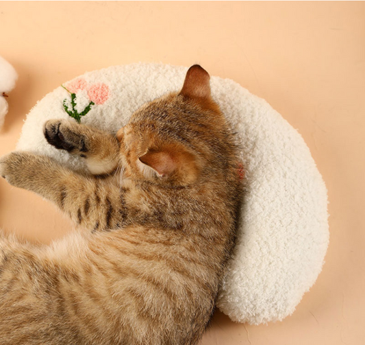 Cuscino a forma di U per il sonno profondo per cani e  gatti